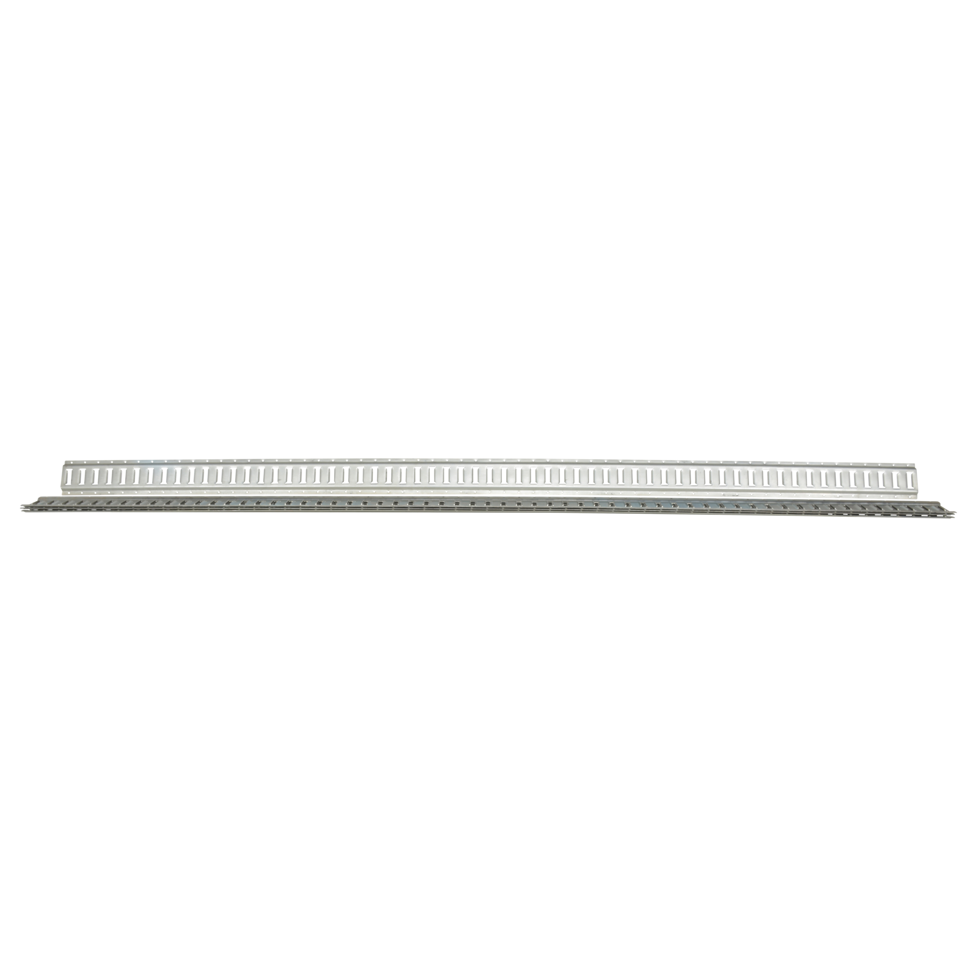 Vestil E-Track - 122in. x 16in., Steel, Zinc Plated, Model# E-TRK-10-ZN-4PK